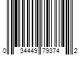 Barcode Image for UPC code 034449793742