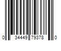 Barcode Image for UPC code 034449793780