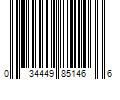 Barcode Image for UPC code 034449851466