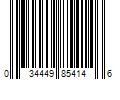 Barcode Image for UPC code 034449854146