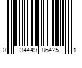 Barcode Image for UPC code 034449864251