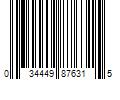 Barcode Image for UPC code 034449876315