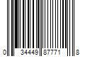 Barcode Image for UPC code 034449877718