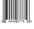 Barcode Image for UPC code 034449877756