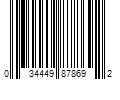 Barcode Image for UPC code 034449878692