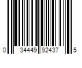 Barcode Image for UPC code 034449924375