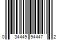 Barcode Image for UPC code 034449944472