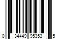 Barcode Image for UPC code 034449953535