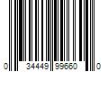 Barcode Image for UPC code 034449996600