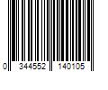 Barcode Image for UPC code 03445521401047