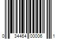 Barcode Image for UPC code 034464000061