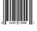 Barcode Image for UPC code 034481145561. Product Name: Carlon 3-Gang 55 cu. in. PVC Old Work Electrical Switch and Outlet Box