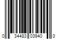 Barcode Image for UPC code 034483039400