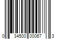 Barcode Image for UPC code 034500000673