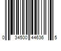 Barcode Image for UPC code 034500446365