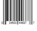 Barcode Image for UPC code 034500446877