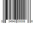 Barcode Image for UPC code 034548000086