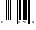 Barcode Image for UPC code 034548304498