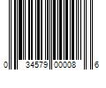 Barcode Image for UPC code 034579000086