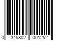 Barcode Image for UPC code 0345802001252