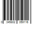 Barcode Image for UPC code 0345802059116