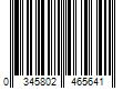 Barcode Image for UPC code 0345802465641