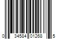 Barcode Image for UPC code 034584012685