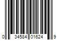 Barcode Image for UPC code 034584016249