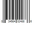 Barcode Image for UPC code 034584024886