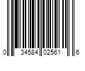 Barcode Image for UPC code 034584025616