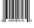 Barcode Image for UPC code 034584481849