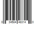 Barcode Image for UPC code 034584483140