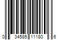 Barcode Image for UPC code 034585111806