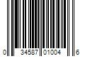 Barcode Image for UPC code 034587010046