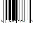 Barcode Image for UPC code 034587030013