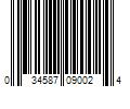 Barcode Image for UPC code 034587090024