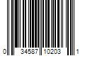 Barcode Image for UPC code 034587102031