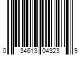 Barcode Image for UPC code 034613043239