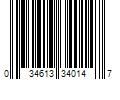 Barcode Image for UPC code 034613340147