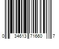 Barcode Image for UPC code 034613716607