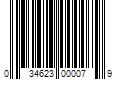 Barcode Image for UPC code 034623000079