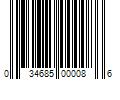 Barcode Image for UPC code 034685000086