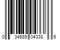 Barcode Image for UPC code 034689043386