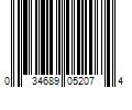 Barcode Image for UPC code 034689052074