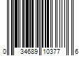 Barcode Image for UPC code 034689103776