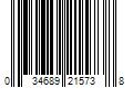 Barcode Image for UPC code 034689215738