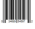 Barcode Image for UPC code 034689545972