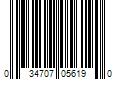 Barcode Image for UPC code 034707056190