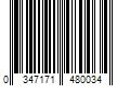 Barcode Image for UPC code 03471714800335