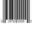 Barcode Image for UPC code 034730000092